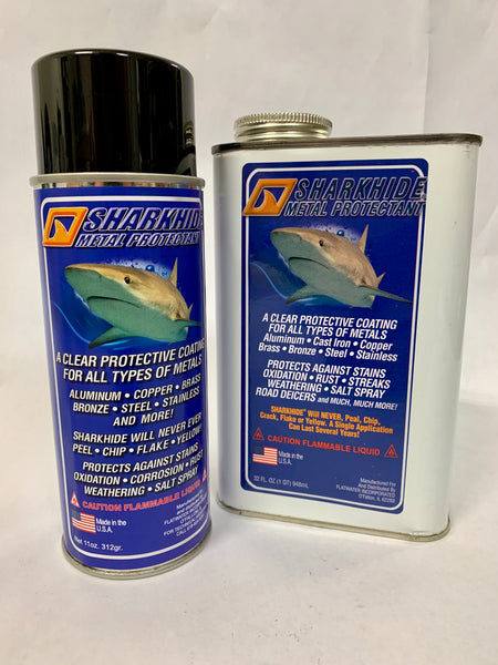 Sharkhide Quart and Aerosol Combo - metal protectant bundle